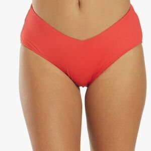 Lauren Ralph Lauren Women's Beach Club Mid Rise V Bikini Bottom Size 10 …